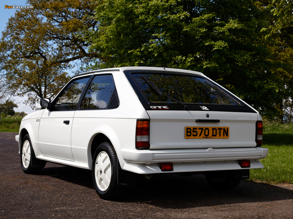 Pictures of Vauxhall Astra GTE 1983–85 (1024 x 768)