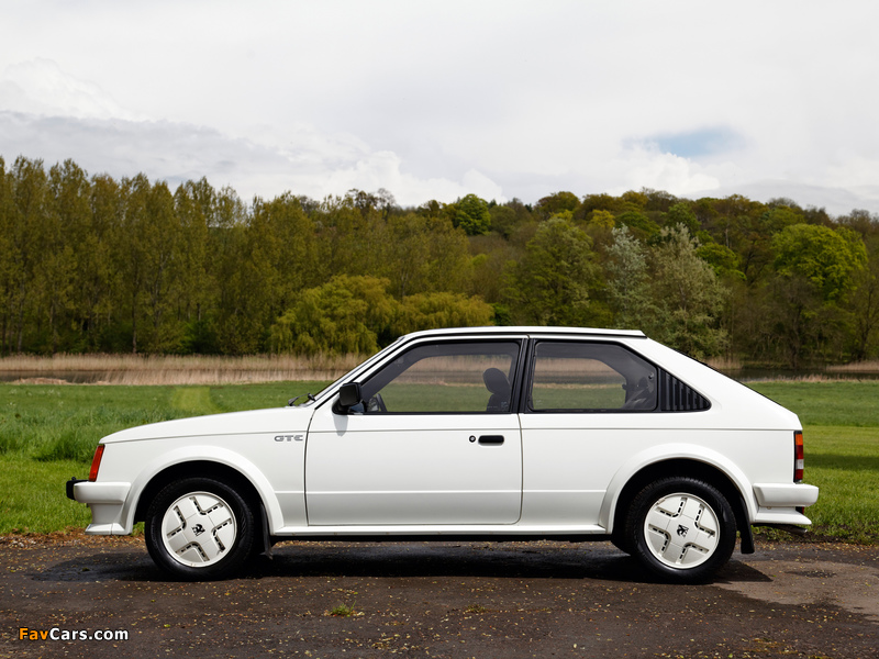Pictures of Vauxhall Astra GTE 1983–85 (800 x 600)