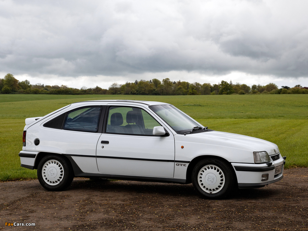 Pictures of Vauxhall Astra GTE 1984–91 (1024 x 768)