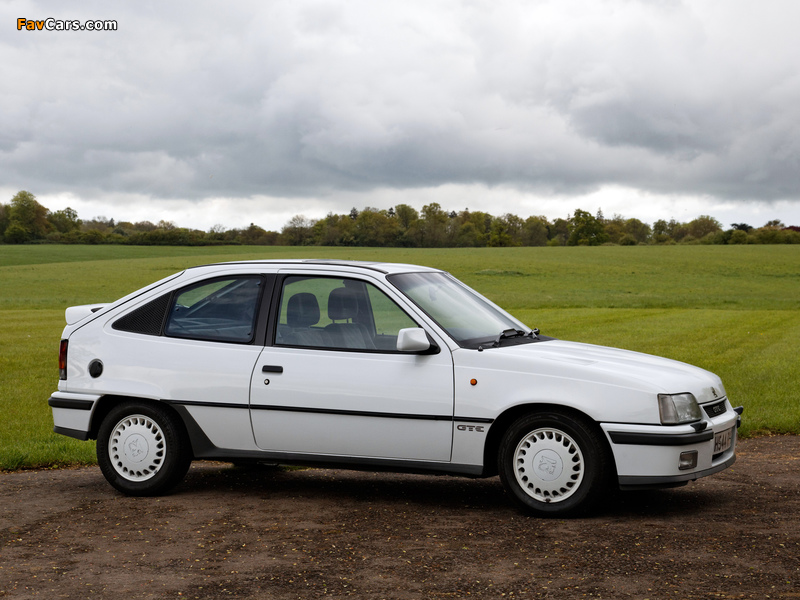 Pictures of Vauxhall Astra GTE 1984–91 (800 x 600)