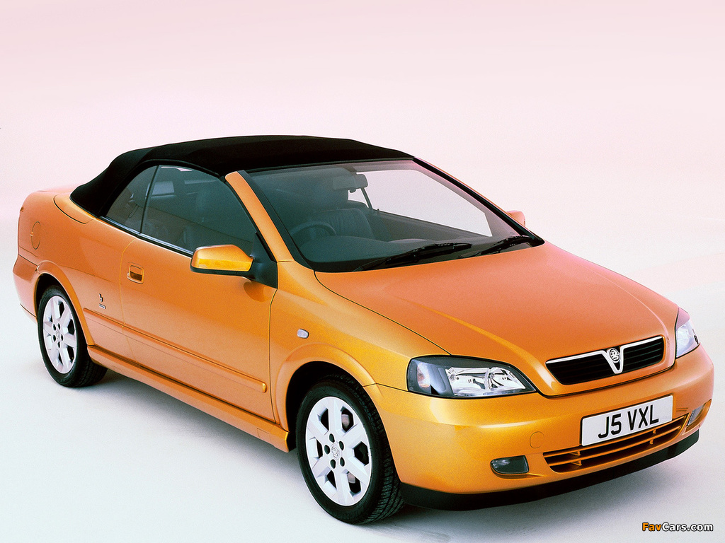 Pictures of Vauxhall Astra Cabrio 2001–06 (1024 x 768)