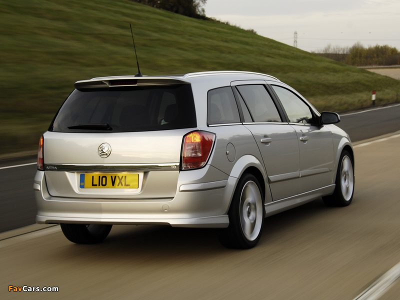 Pictures of Vauxhall Astra Sport Estate 2007–10 (800 x 600)