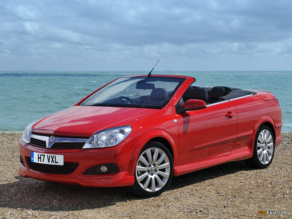 Pictures of Vauxhall Astra TwinTop Exclusiv XP 2008–10 (1024 x 768)