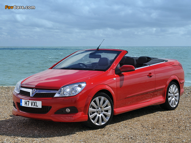 Pictures of Vauxhall Astra TwinTop Exclusiv XP 2008–10 (640 x 480)