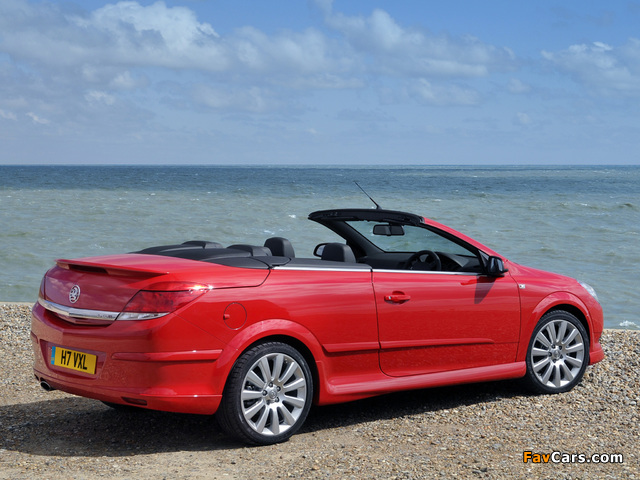 Pictures of Vauxhall Astra TwinTop Exclusiv XP 2008–10 (640 x 480)