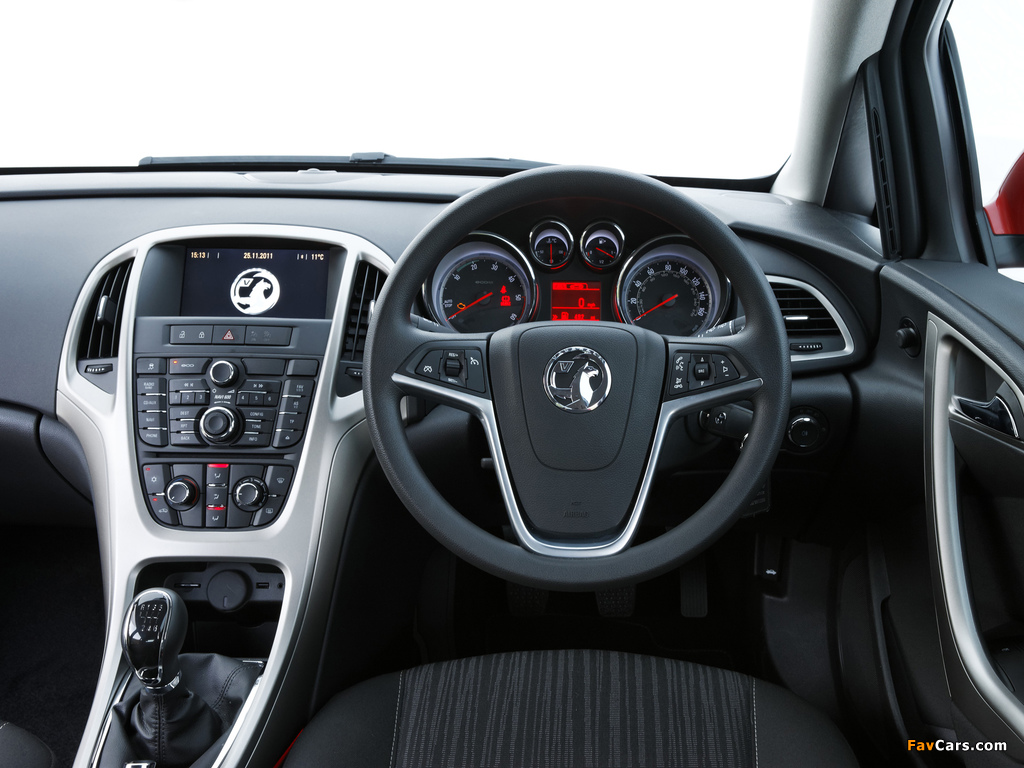 Pictures of Vauxhall Astra ecoFLEX 2009–12 (1024 x 768)