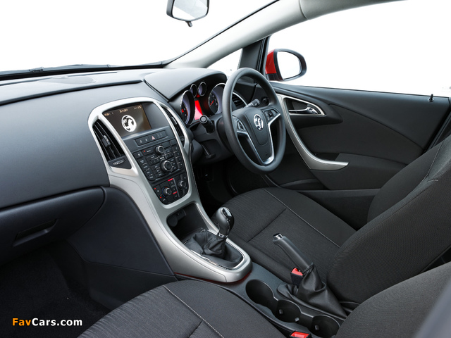 Pictures of Vauxhall Astra ecoFLEX 2009–12 (640 x 480)