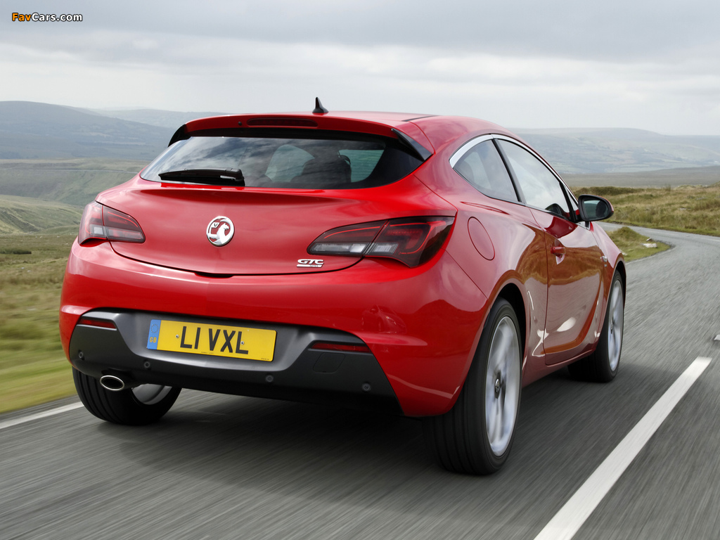 Pictures of Vauxhall Astra GTC 2011 (1024 x 768)