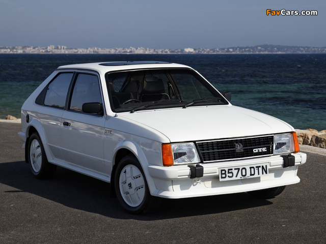 Vauxhall Astra GTE 1983–85 images (640 x 480)