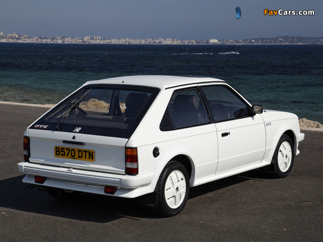 Vauxhall Astra GTE 1983–85 images (640 x 480)
