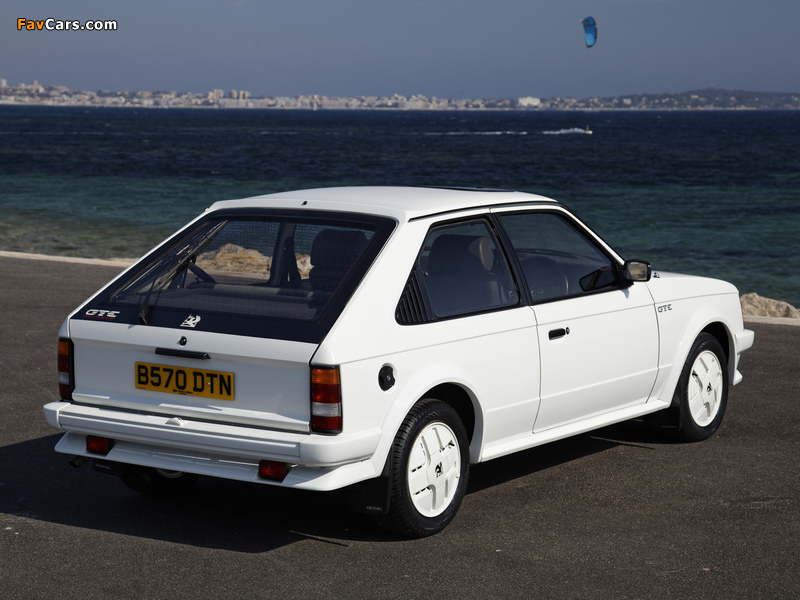 Vauxhall Astra GTE 1983–85 images (800 x 600)