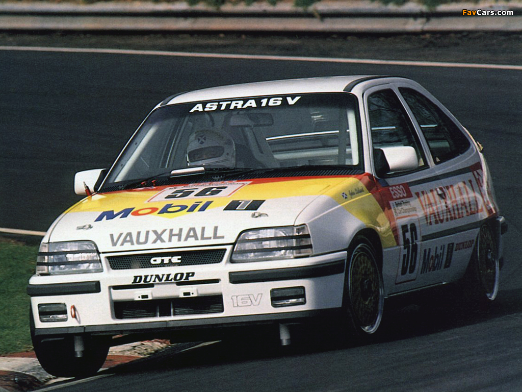 Vauxhall Astra GTE BTCC 1989 pictures (1024 x 768)