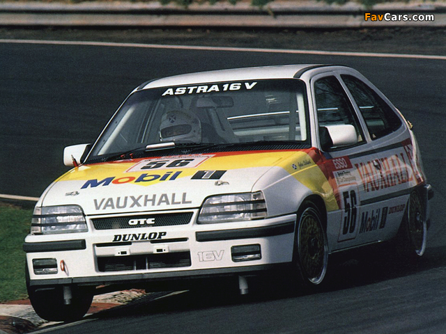 Vauxhall Astra GTE BTCC 1989 pictures (640 x 480)