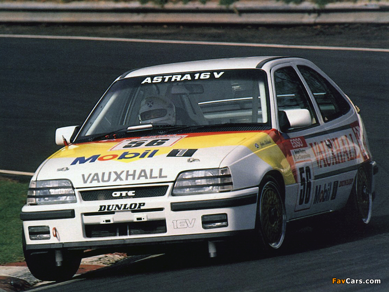 Vauxhall Astra GTE BTCC 1989 pictures (800 x 600)