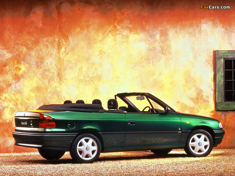 Vauxhall Astra Cabrio 1993–99 images (800 x 600)