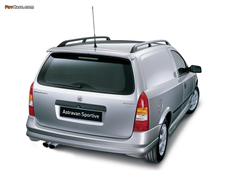 Vauxhall Astravan Sportive 1999–2006 pictures (800 x 600)