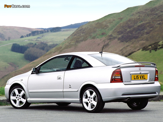 Vauxhall Astra Turbo Coupe 2000–05 photos (640 x 480)
