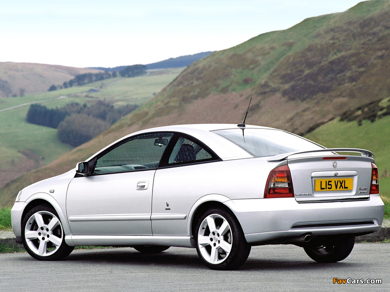 Vauxhall Astra Turbo Coupe 2000–05 photos (800 x 600)
