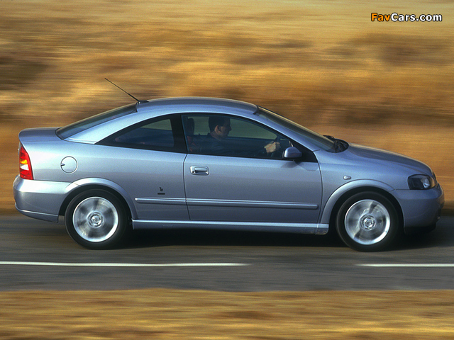 Vauxhall Astra Coupe 2000–05 photos (640 x 480)