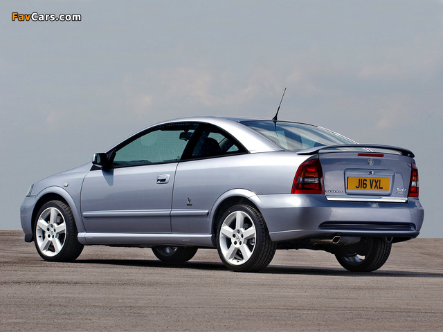 Vauxhall Astra Turbo Coupe 2000–05 wallpapers (640 x 480)