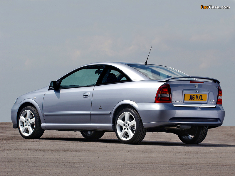 Vauxhall Astra Turbo Coupe 2000–05 wallpapers (800 x 600)