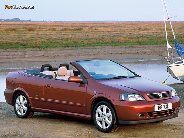 Vauxhall Astra Cabrio 2001–06 images (640 x 480)