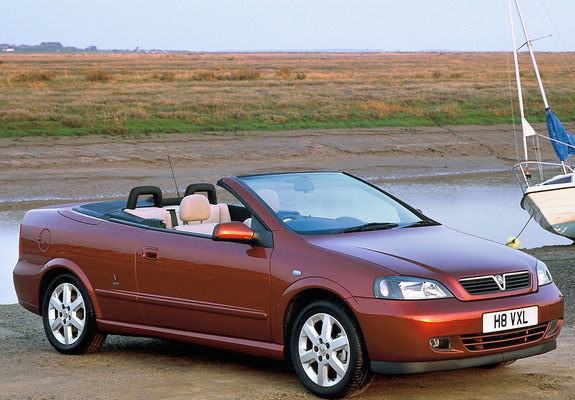 Vauxhall Astra Cabrio 2001–06 images