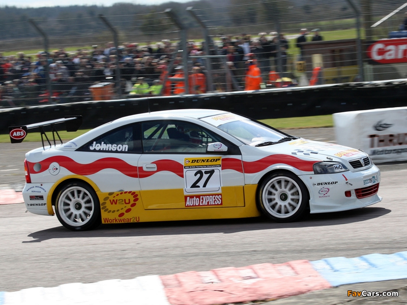 Vauxhall Astra Coupe BTCC 2001–04 images (800 x 600)