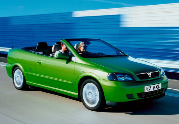 Vauxhall Astra Cabrio 2001–06 photos