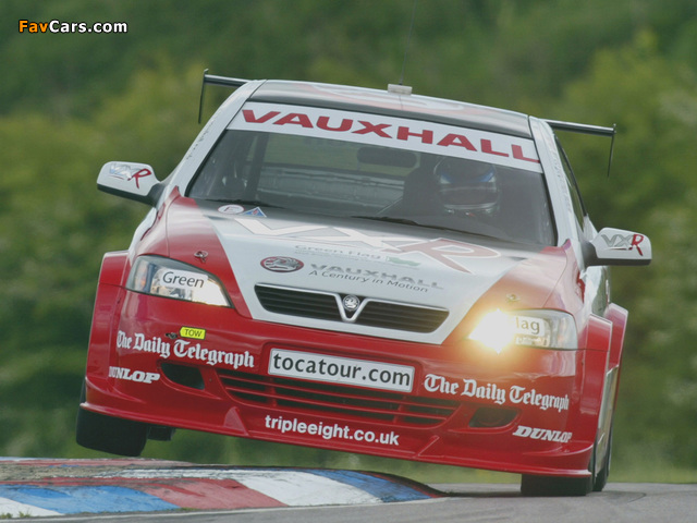 Vauxhall Astra Coupe BTCC 2001–04 pictures (640 x 480)