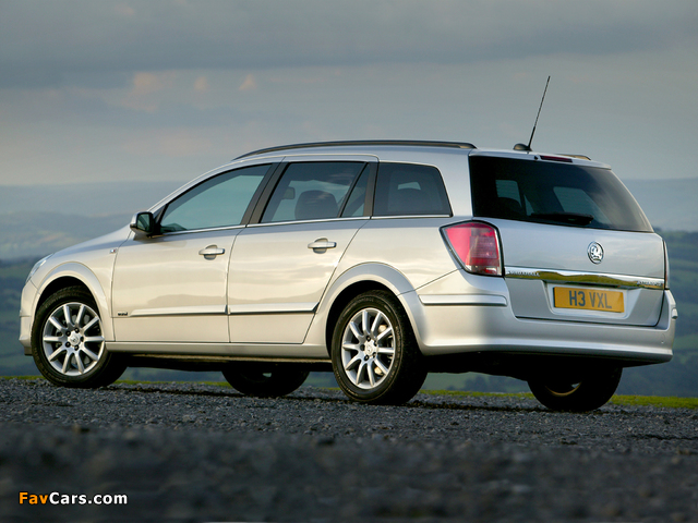 Vauxhall Astra Estate 2005–10 pictures (640 x 480)