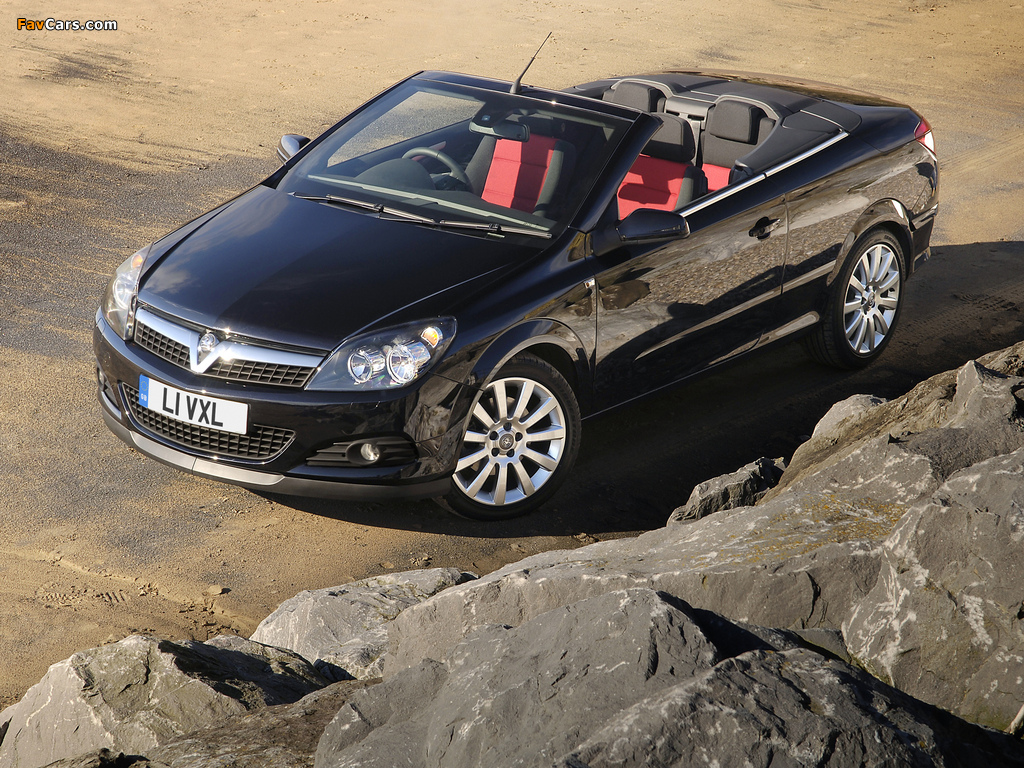 Vauxhall Astra TwinTop 2006–10 images (1024 x 768)