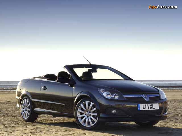 Vauxhall Astra TwinTop 2006–10 pictures (640 x 480)