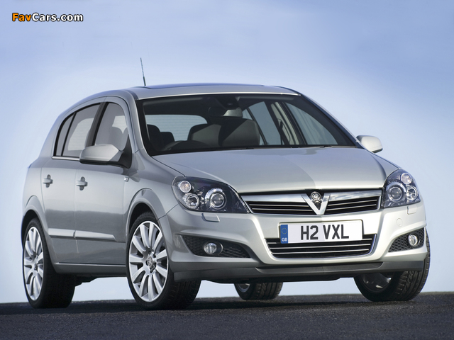 Vauxhall Astra 5-door 2007–09 photos (640 x 480)