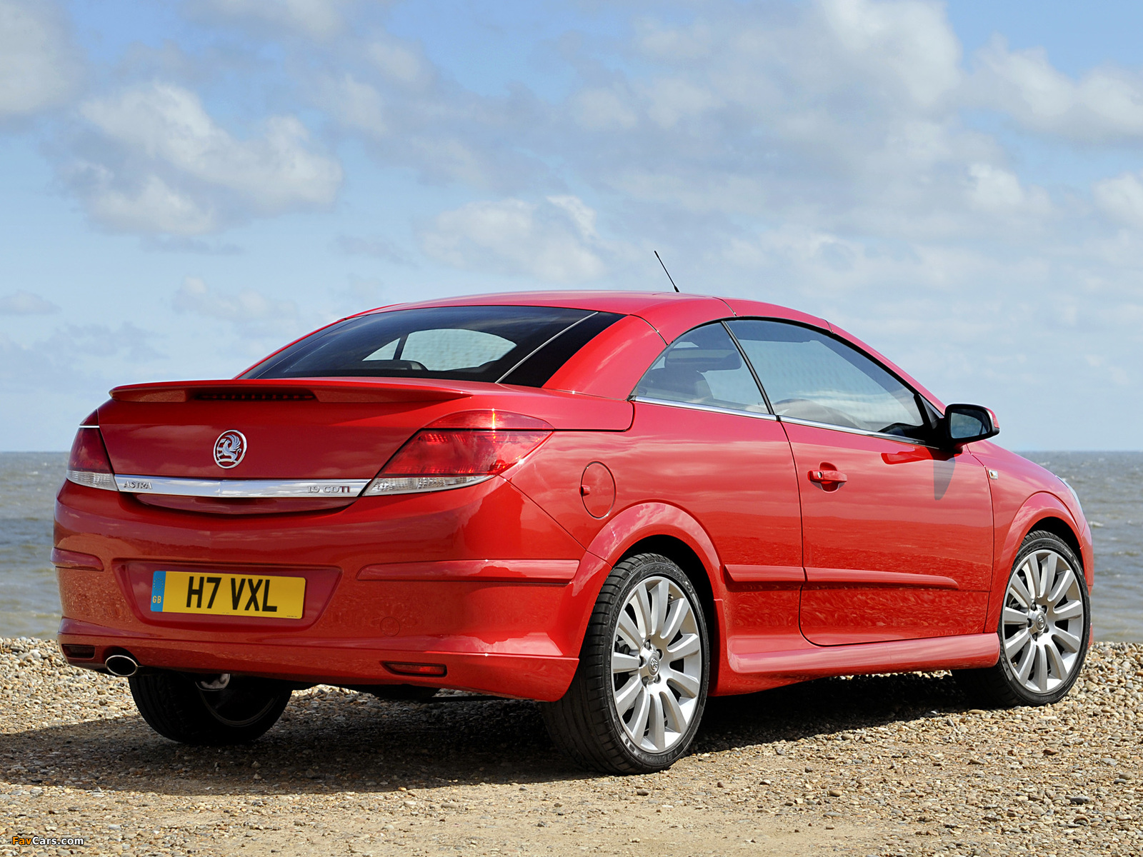 Vauxhall Astra TwinTop Exclusiv XP 2008–10 pictures (1600 x 1200)