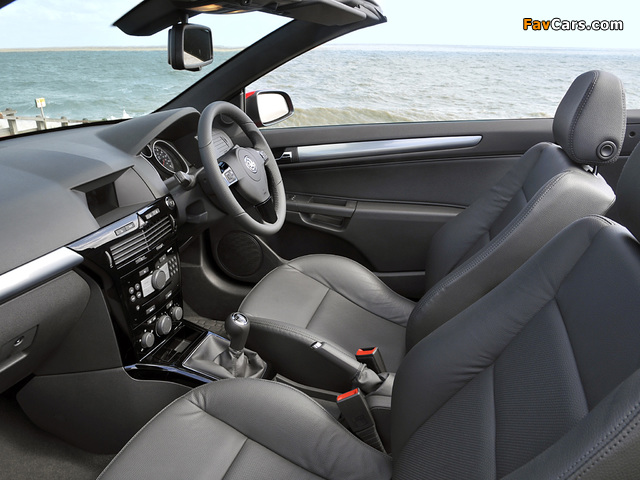 Vauxhall Astra TwinTop Exclusiv XP 2008–10 wallpapers (640 x 480)