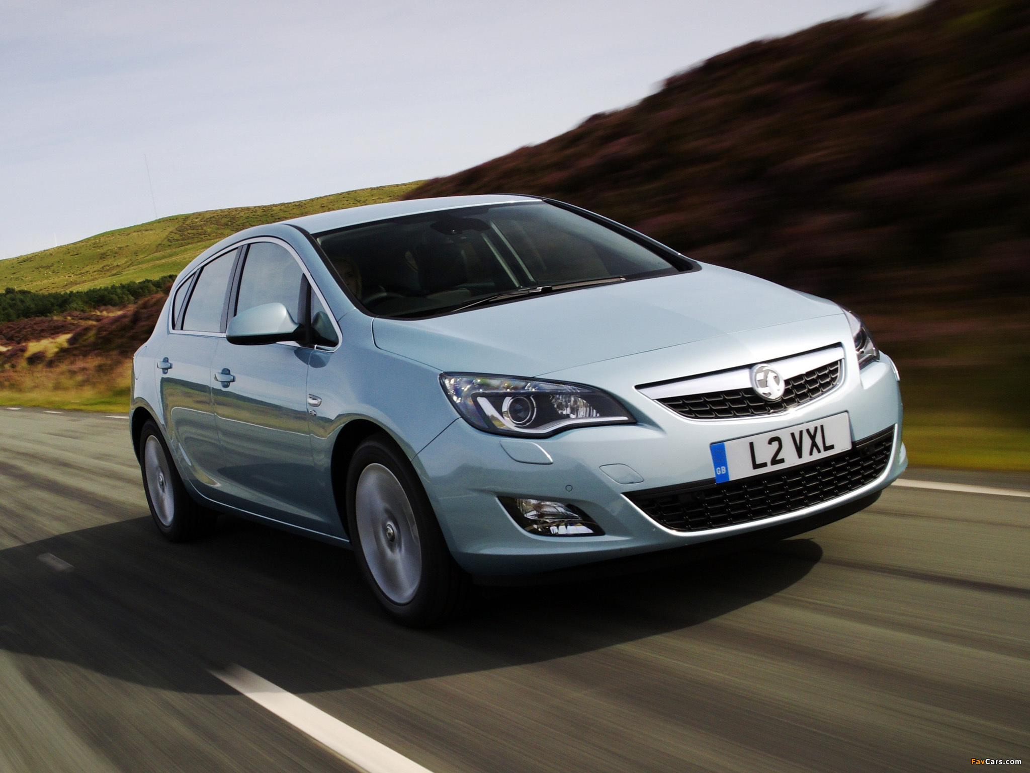 Vauxhall Astra 2009–12 wallpapers (2048 x 1536)