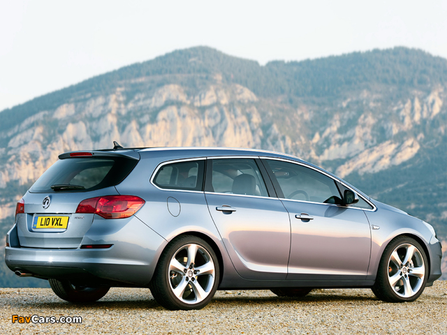 Vauxhall Astra Sports Tourer 2010–12 images (640 x 480)