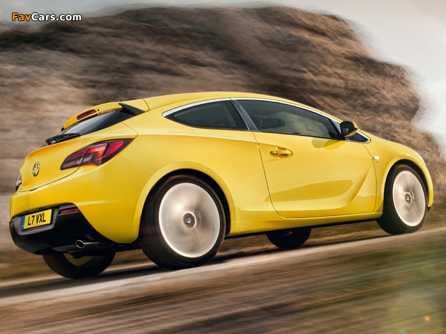 Vauxhall Astra GTC 2011 wallpapers (640 x 480)