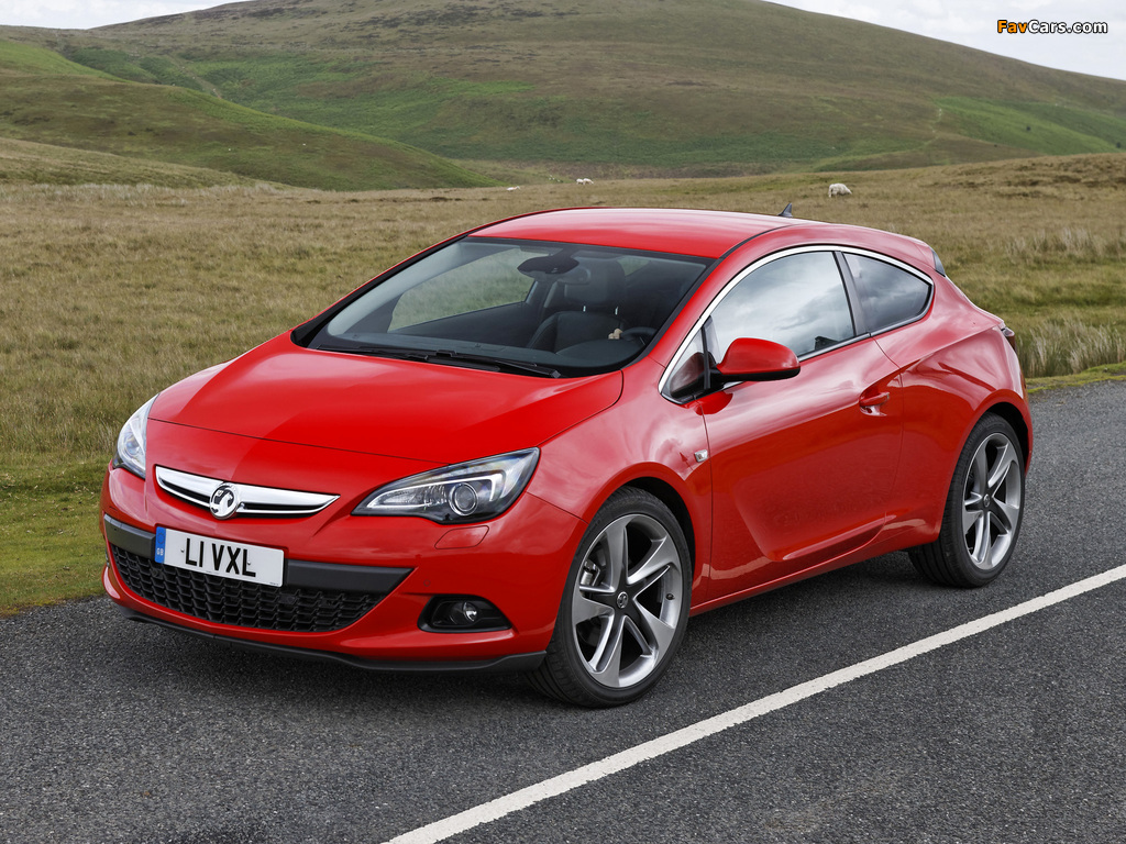 Vauxhall Astra GTC 2011 wallpapers (1024 x 768)