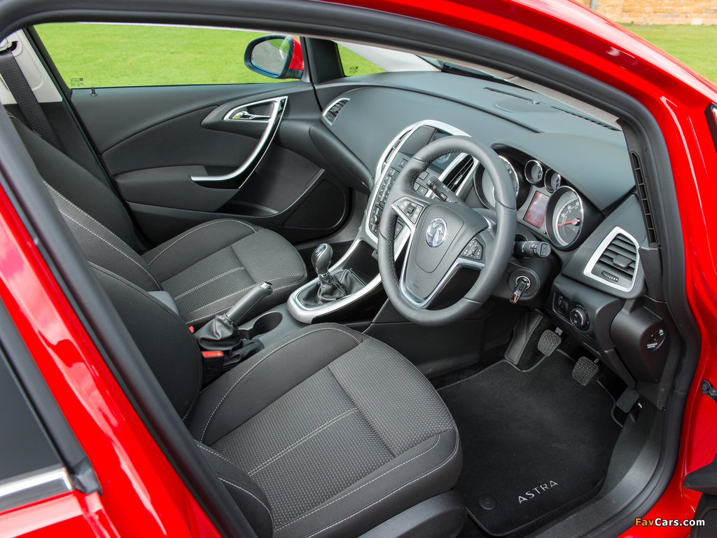 Vauxhall Astra SRi Turbo 2012 images (1024 x 768)