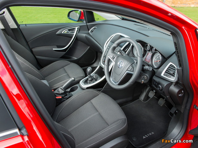 Vauxhall Astra SRi Turbo 2012 images (640 x 480)