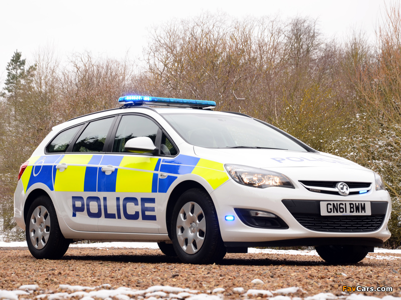 Vauxhall Astra Sports Tourer Police 2012 pictures (800 x 600)