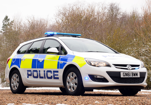 Vauxhall Astra Sports Tourer Police 2012 pictures