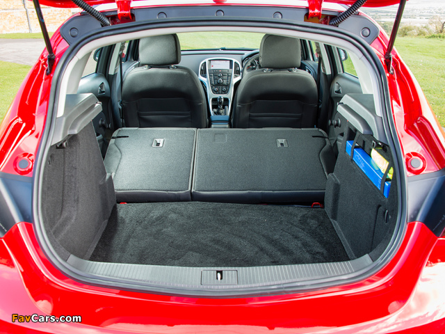 Vauxhall Astra SRi Turbo 2012 pictures (640 x 480)