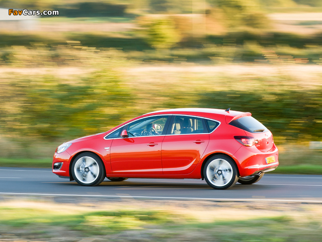 Vauxhall Astra SRi Turbo 2012 wallpapers (640 x 480)