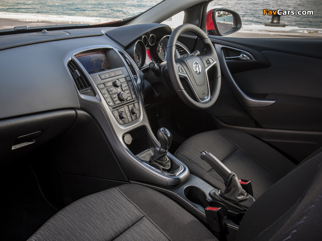 Vauxhall Astra GTC Turbo 2013 photos (640 x 480)