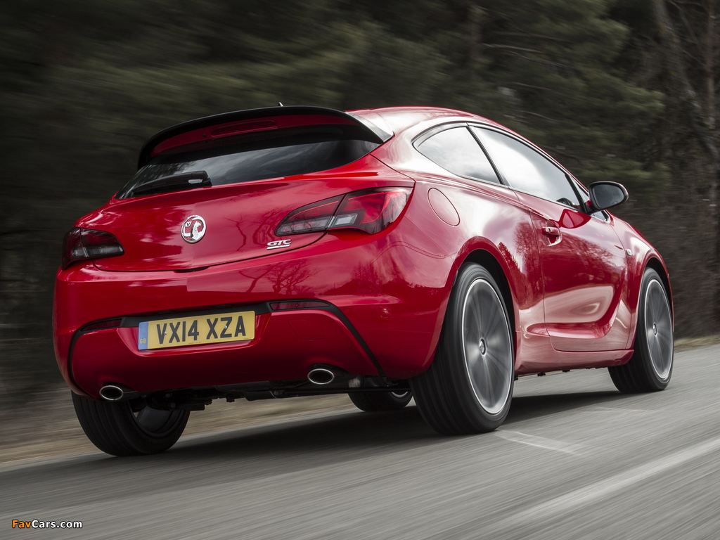 Vauxhall Astra GTC Turbo 2013 wallpapers (1024 x 768)