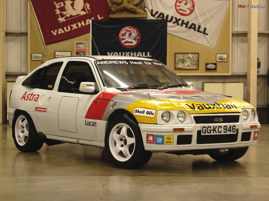 Vauxhall Astra GTE Rally Car 1984–91 wallpapers (1024 x 768)
