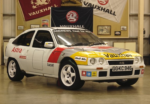 Vauxhall Astra GTE Rally Car 1984–91 wallpapers